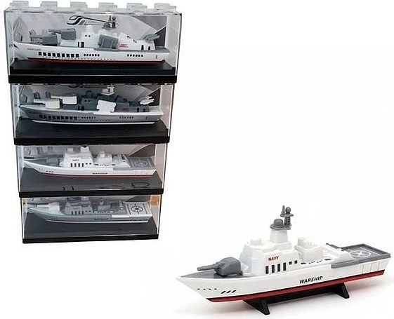 Lode krabička v tvare kocky 12 cm