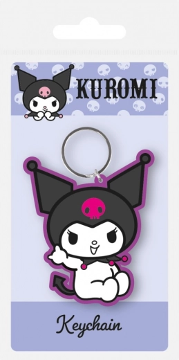Gumená kľúčenka Hello Kitty Kuromi