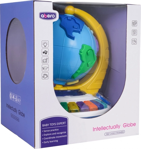 Interaktívny detský glóbus Spoznaj svet so zvukmi a svetlami