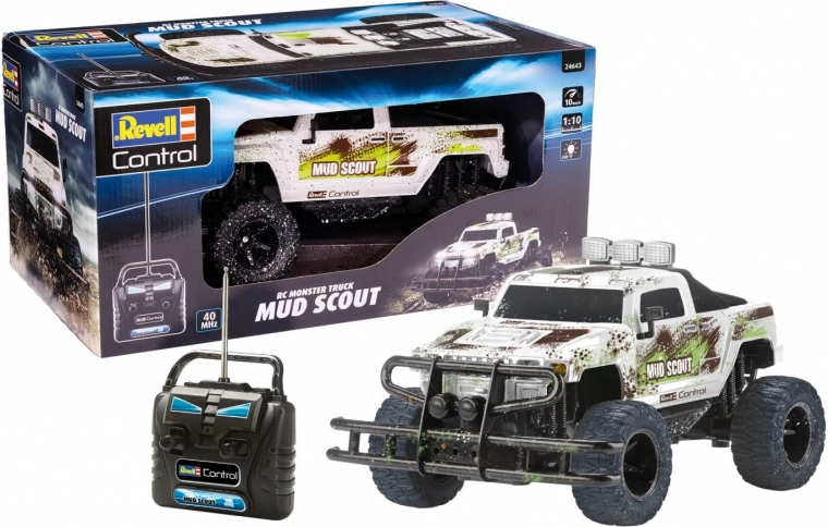 Auto na diaľkové ovládanie RC Monster Truck Mud Scout