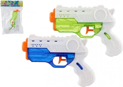 Detská vodná pištoľ plastová 19 cm
