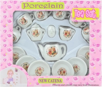 Porcelánový čajový set medvedíky pre deti