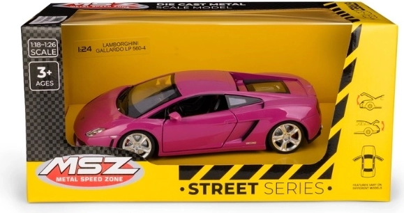 Model auta Lamborghini Gallardo LP560-4 fialový 1:24