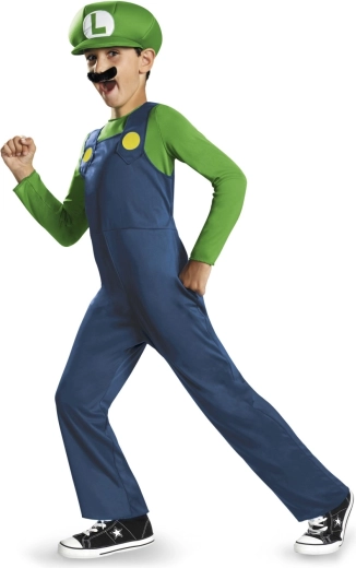 Detský kostým Luigi (Super Mario) 7–8 rokov