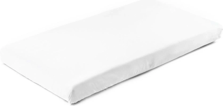 Froté plachta do detskej postieľky New Baby 160 × 80 cm biela