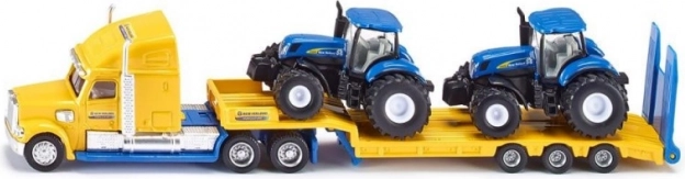 Nákladné auto s traktormi New Holland