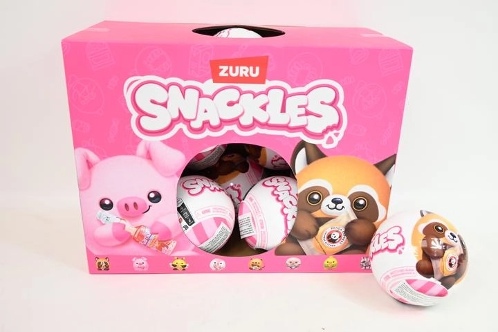 ZURU Snackles plyšák v prekvapivej guli – séria 3