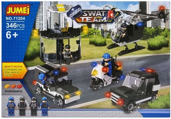 Jumei tím SWAT – služby špeciálnej jednotky (346 dielikov) - 1 kus