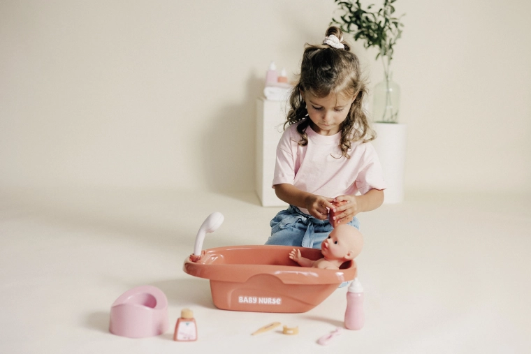 Realistické kúpanie so sprchou