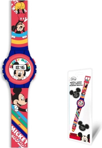 Digitálne náramkové hodinky Mickey Mouse