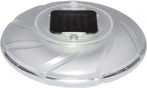 Solárne plávajúce LED svetlo do bazéna BESTWAY, priemer 18 cm