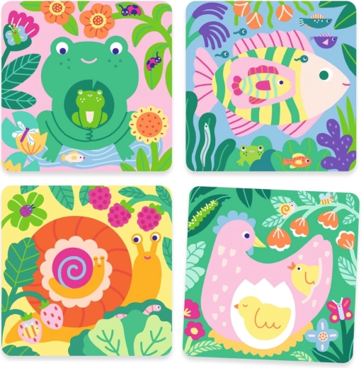 Odolné kartičky, veselé ilustrácie