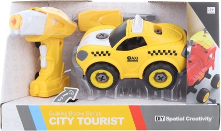 Skrutkovacie RC taxi so zvukmi a vŕtačkou
