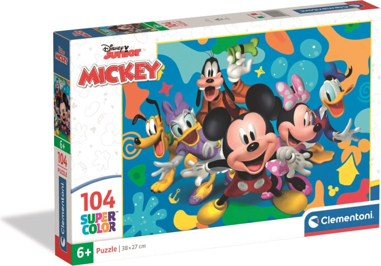 Clementoni puzzle 104 dielikov Disney MICKEY A PRIATELIA