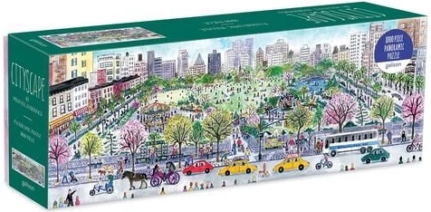 Panoramatické puzzle Mesto 1000 dielikov