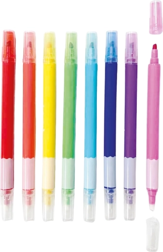 CreaFun fixky meniace farbu, sada 8 farieb