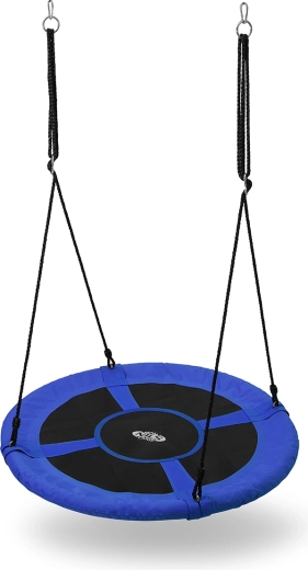 Závesná hojdačka bocianie hniezdo NILS Camp 100 cm modrá