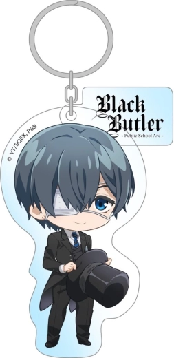 Black Butler - prívesok na kľúče Ciel Public School Arc - 1 kus