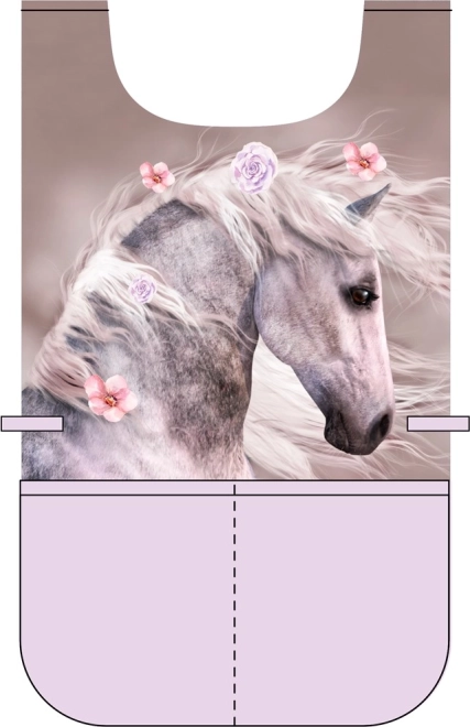 detská zásterka pončo kôň romantic