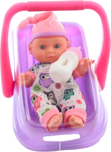 Fľaštička a roztomilý oblečok so sovičkami