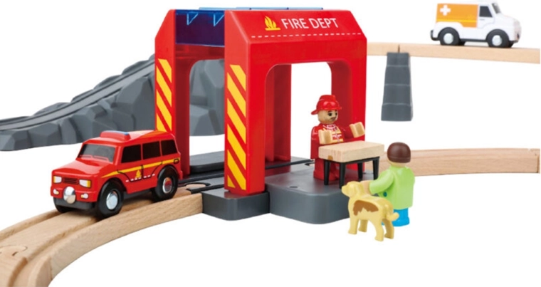 Hasičská stanica a akčné doplnky