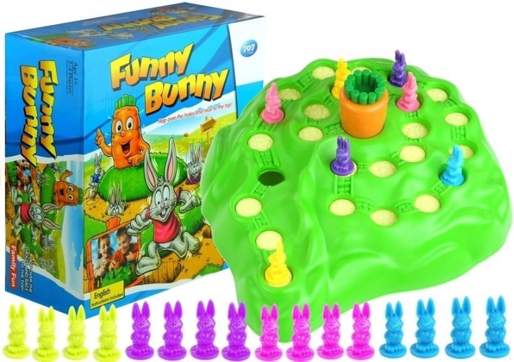 Rodinná hra Funny Bunnies Race for Carrots