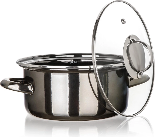 Sklenená pokrievka pre pohodlnú kontrolu varenia