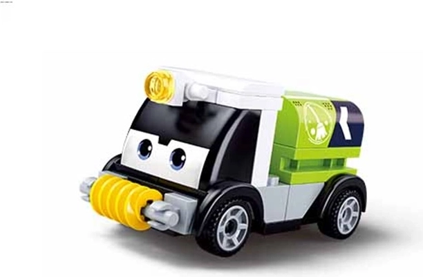 Sluban tavná autíčko Zelená cisterna