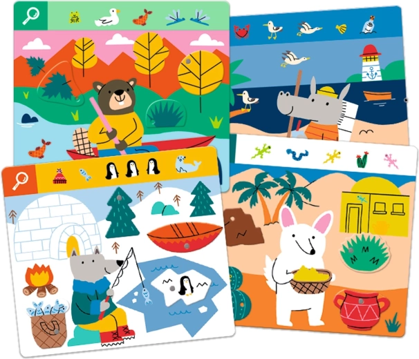 Tematické scénky plné detailov