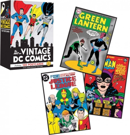 Chronicle Books 100 pohľadníc z histórie DC Comics