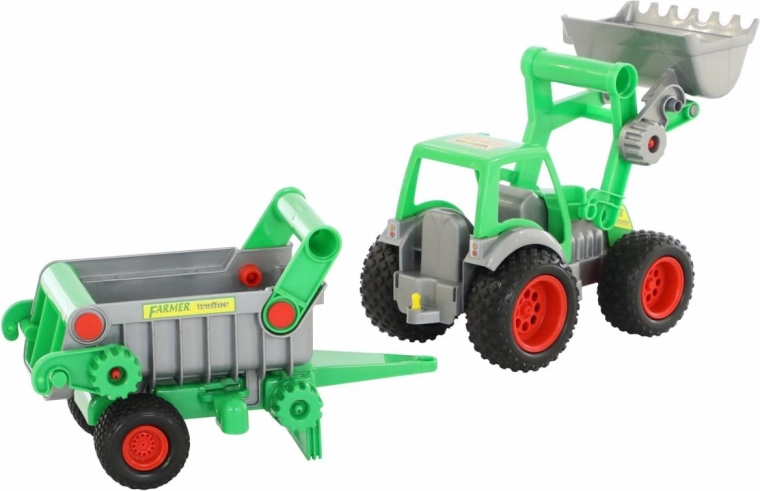 Sklopný príves s výklopným čelom