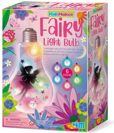 Rozprávková žiarovka 4M – kreatívne nočné svetlo