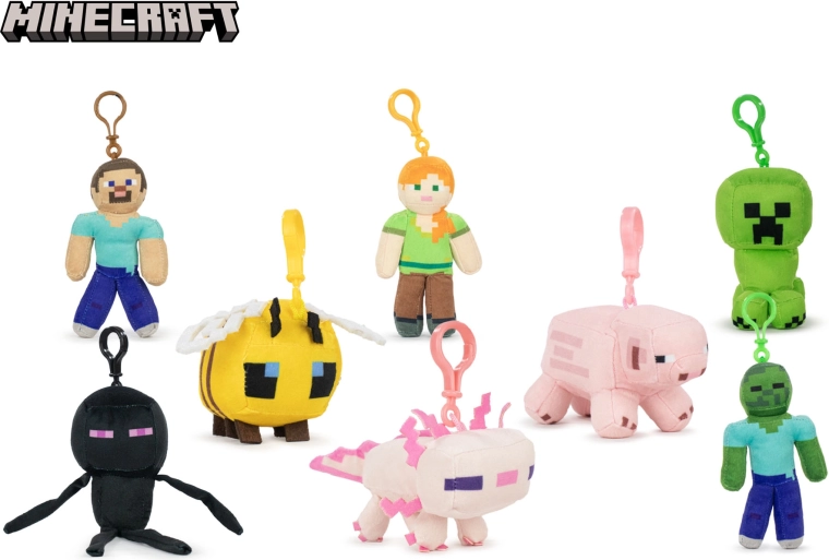 Minecraft plyšový prívesok na kľúče 12 cm