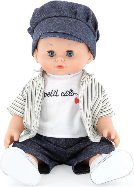 Bábika Petitcollin Petit Câlin Jules 36 cm