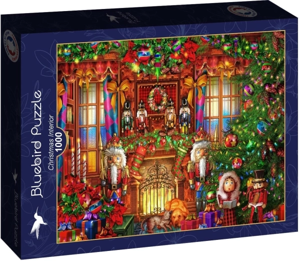 Bluebird puzzle Vianočná výzdoba interiéru 1000 dielikov
