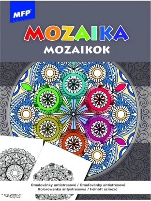Antistresové maľovanky Mozaika 21x29 cm
