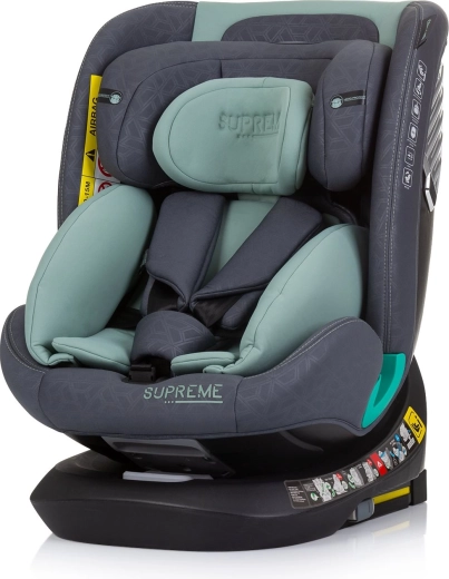 Chipolino autosedačka Supreme i-Size 40–150 cm Isofix 360 – Pastel