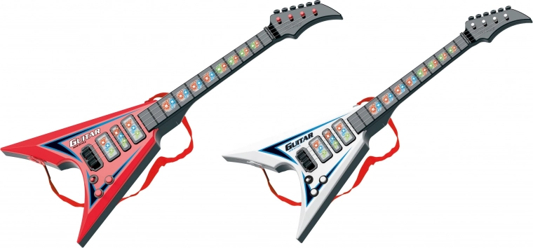 Elektrická gitara s efektami