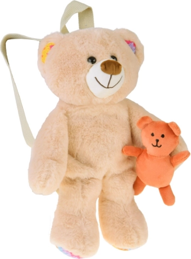 Hravý medvedíkový dizajn s mini kamarátom