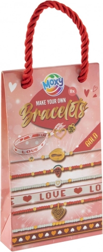 Kreatívna sada na výrobu náramkov Zlatá