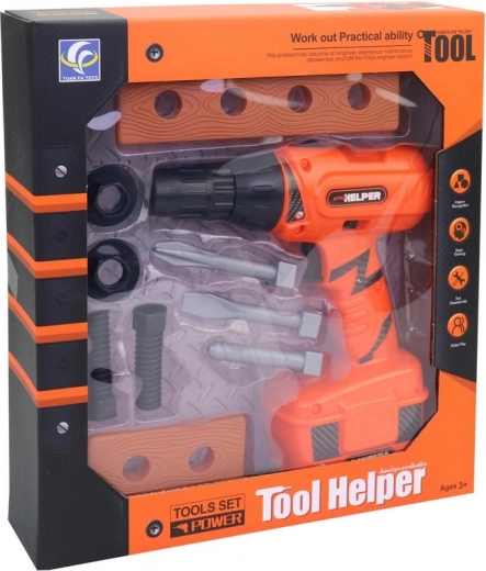 Detská elektrická vŕtačka s príslušenstvom