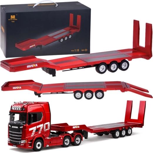 Náves–platforma RC Huina 1502 pre Scania 1501, mierka 1:18