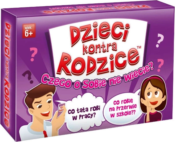 Deti proti rodičom: Čo o sebe neviete? – rodinná spoločenská hra