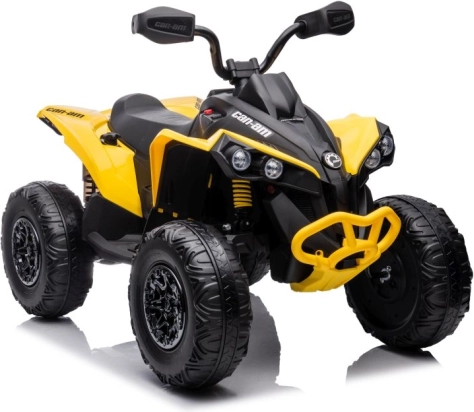 Elektrická detská štvorkolka CAN-AM Renegade žltá