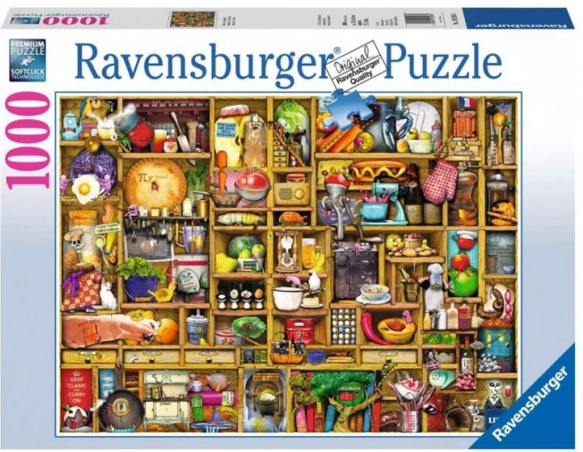 Puzzle 1000 prvkov Polička v kuchyni