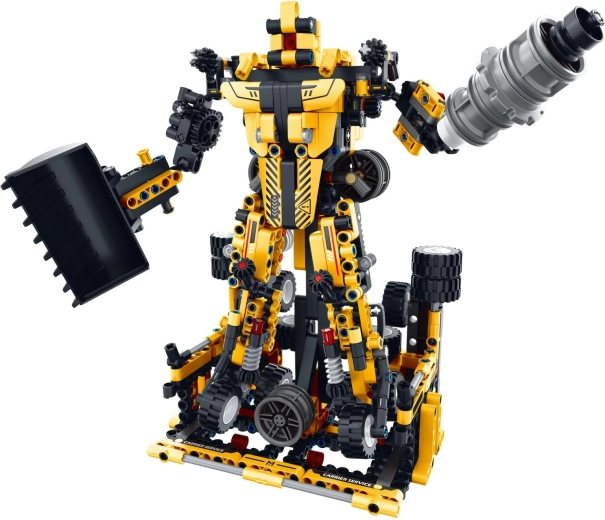Kombinácia 6 modelov do jedného robota