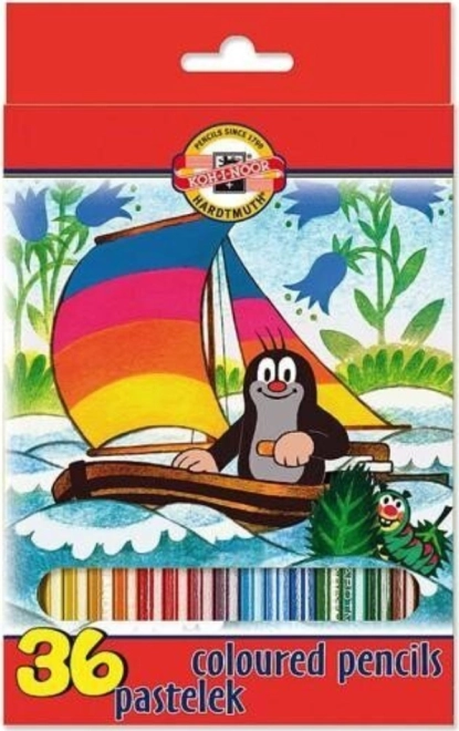 Šesťhranné pastelky 36 ks KRTEK KOH-I-NOOR