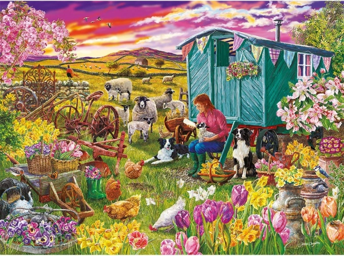 Puzzle Pastierske potešenie 1000 dielikov