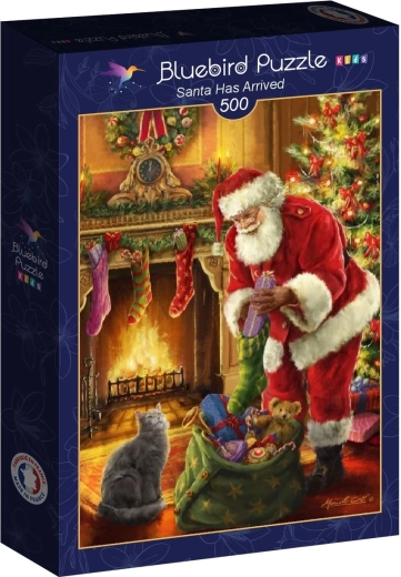 Bluebird puzzle Santa už dorazil 500 dielikov