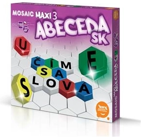 Včielka sa učí písmená – mozaika 110 ks